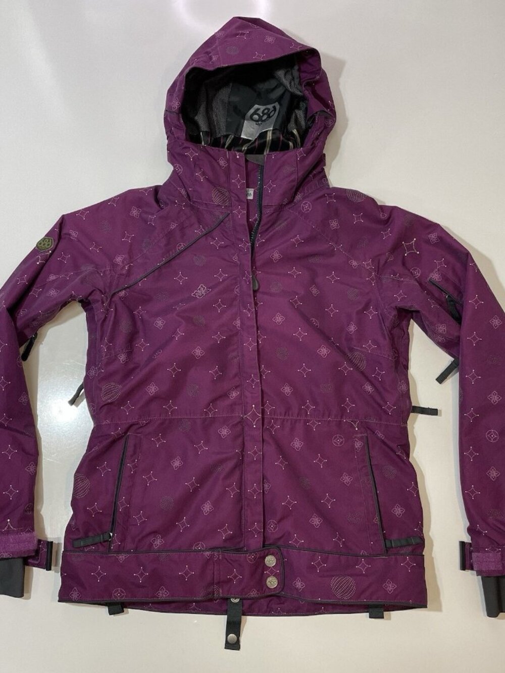 MICHAEL AKIRAWEST 686 Women’s Athena Snowboard Ski Winter Jacket Plum XS